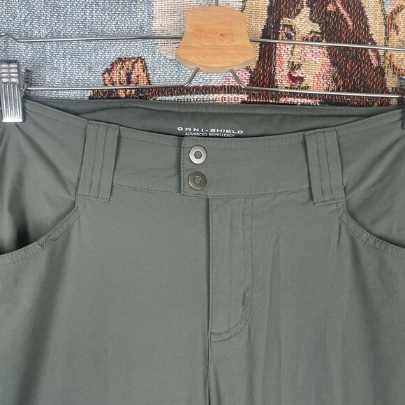 Columbia Omni-Shield pants woman’s convertible khaki hiking pants - Picture 2 of 6
